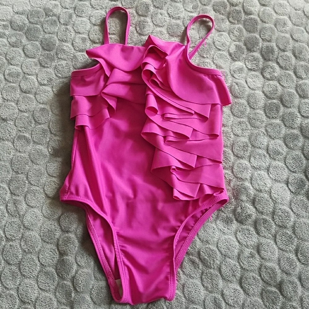 Ruffled Bathing Suit